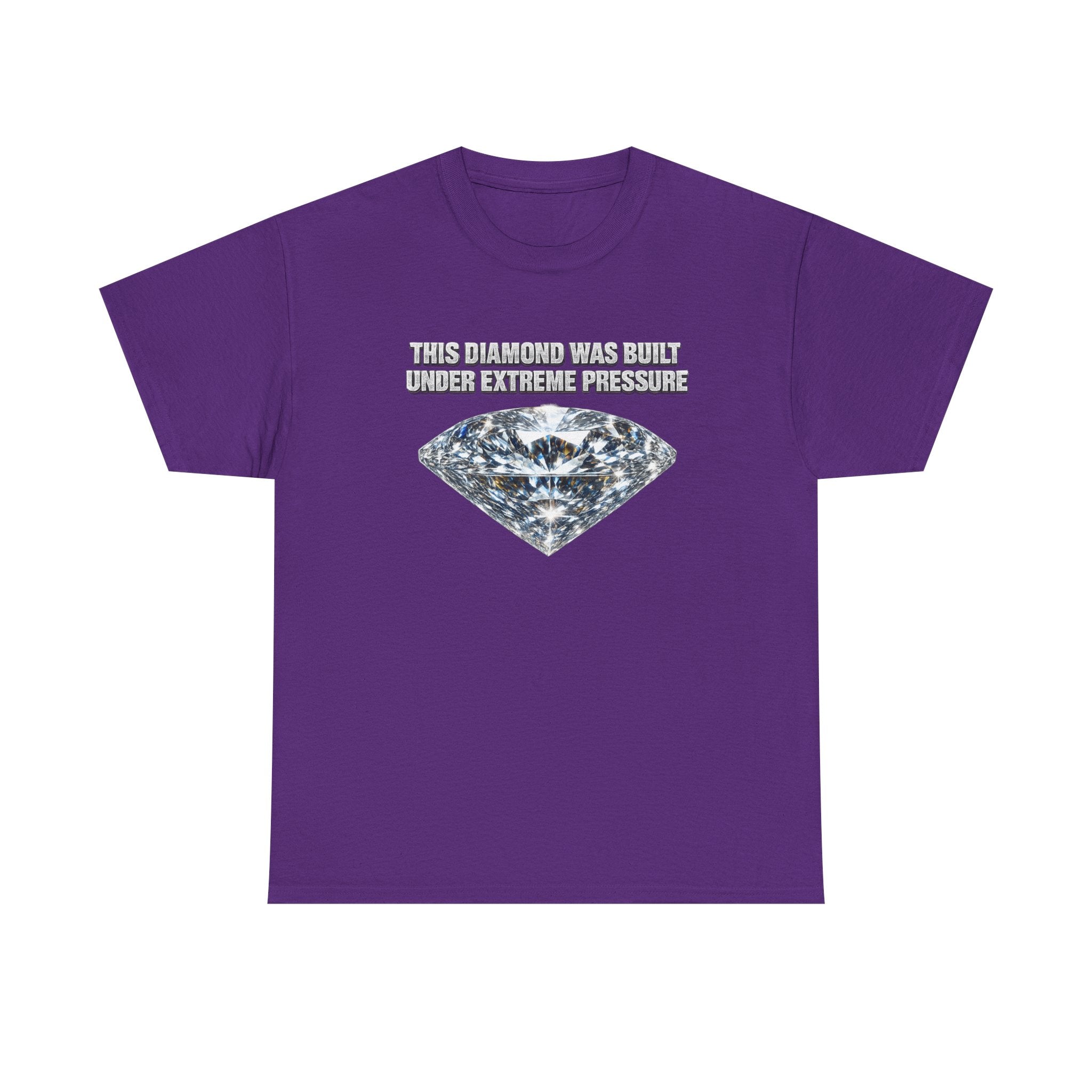 Diamond Under Pressure Graphic Tee — "This Diamond Was Cut Under Extreme Pressure"