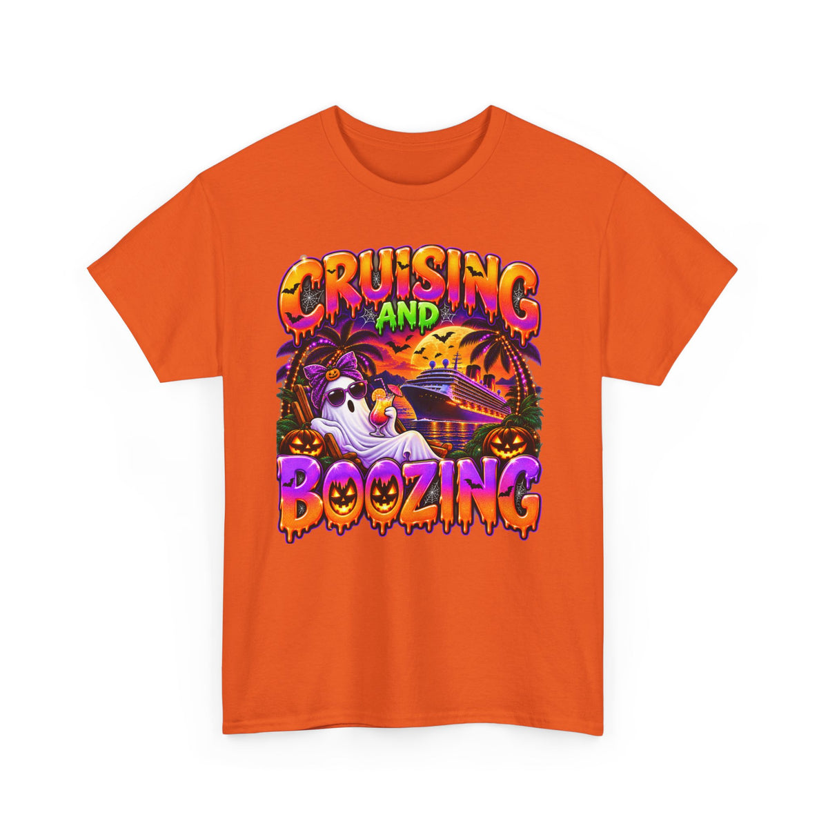 Cruising and Boozing Halloween Tee