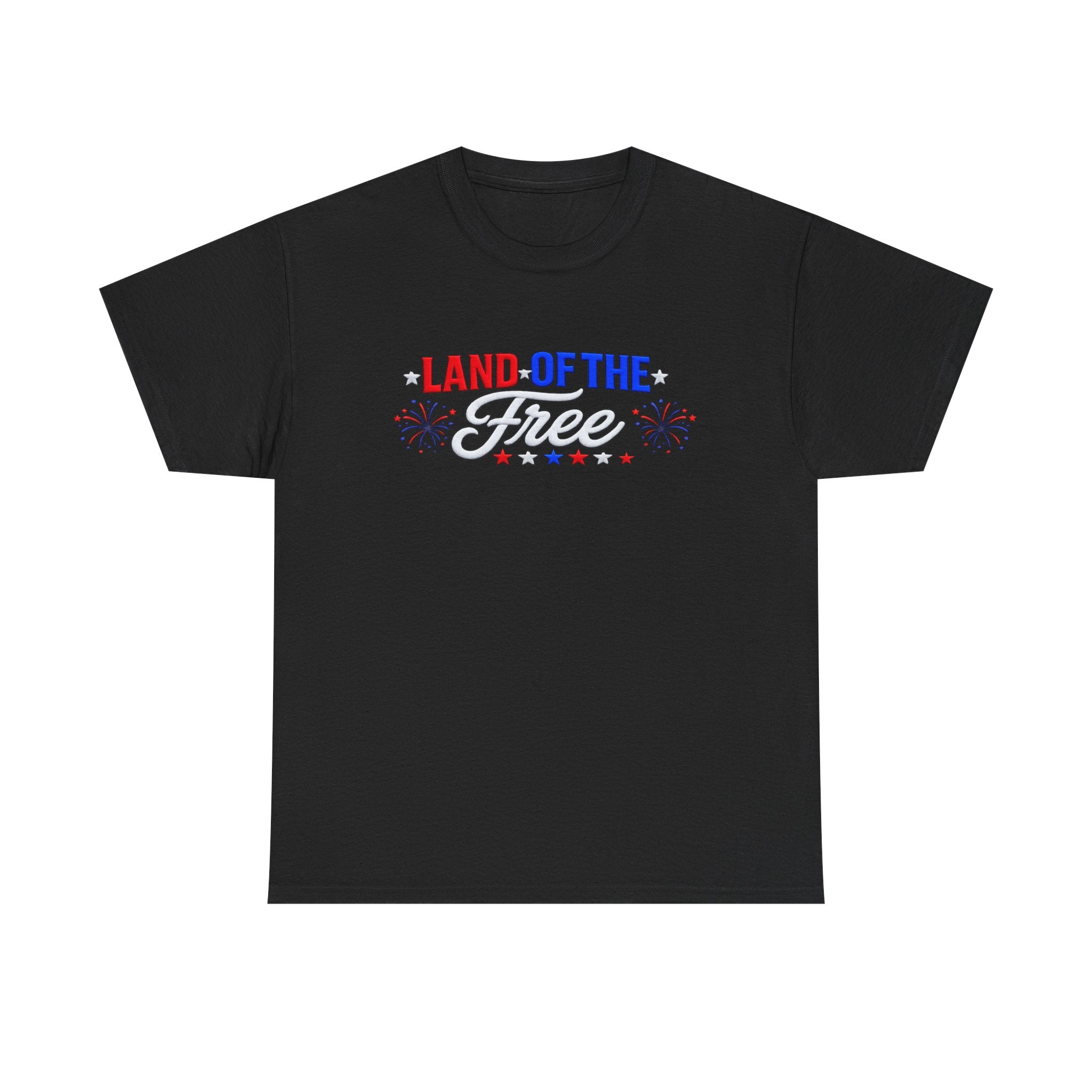 Land of the Free T-Shirt — Patriotic 4th of July Tee
