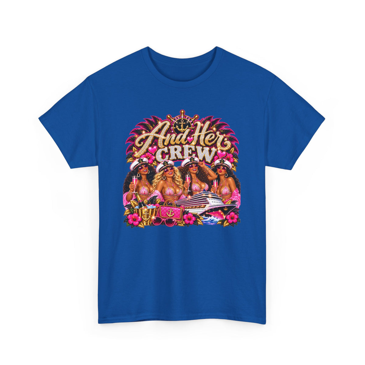 And Her Crew T-Shirt — Cruise Graphic Tee