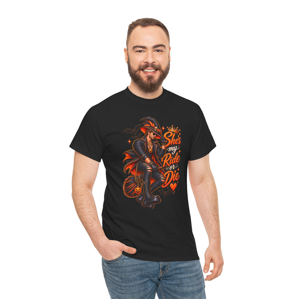 “She’s My Ride or Die” Couples Tee