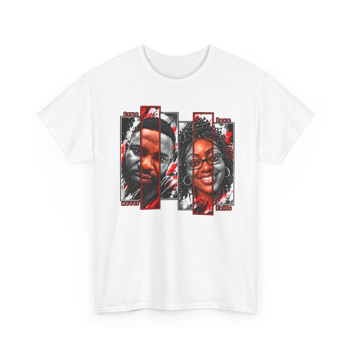 Black Love Portrait Graphic T-Shirt