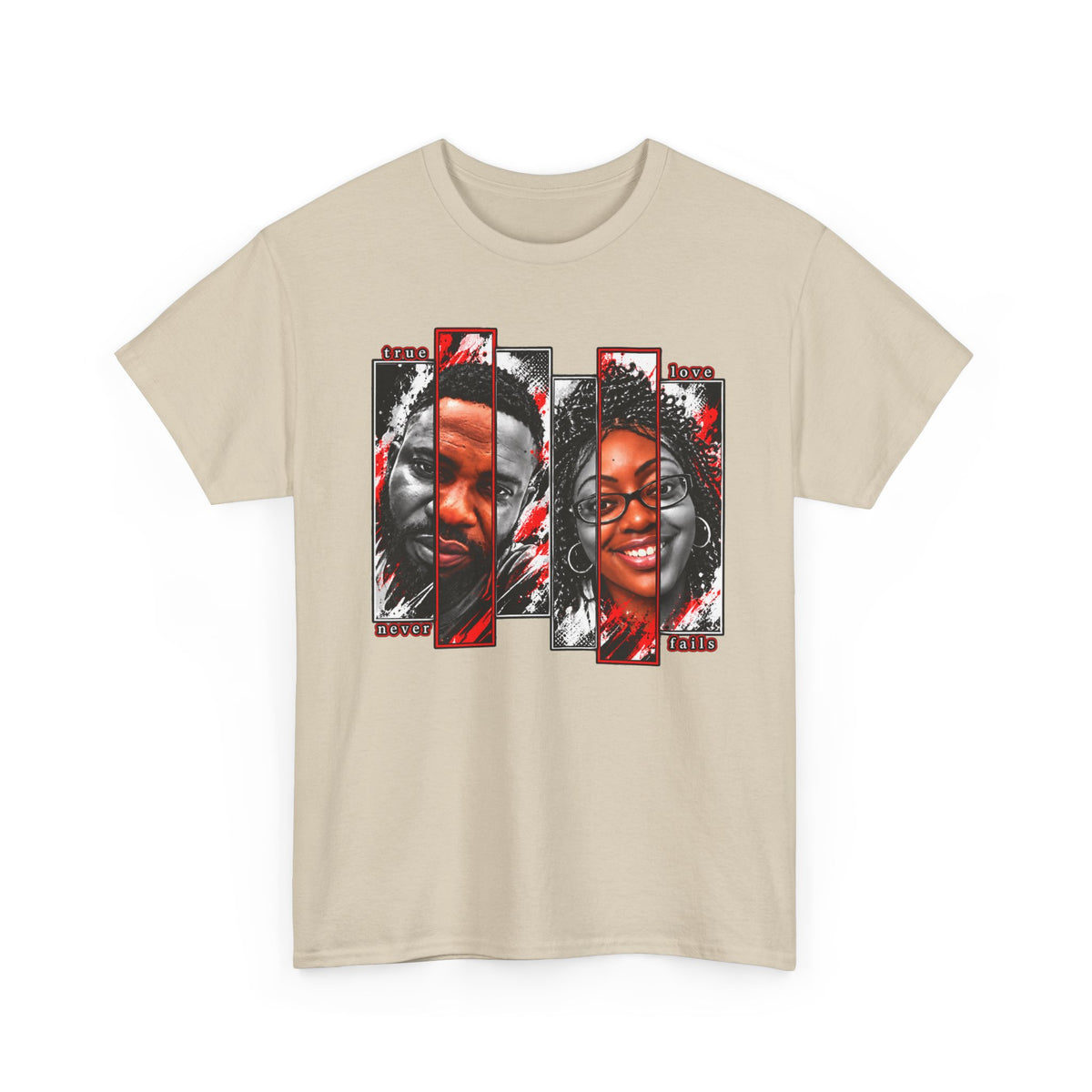 Black Love Portrait Graphic T-Shirt