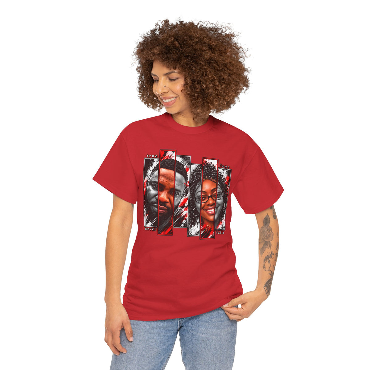 Black Love Portrait Graphic T-Shirt