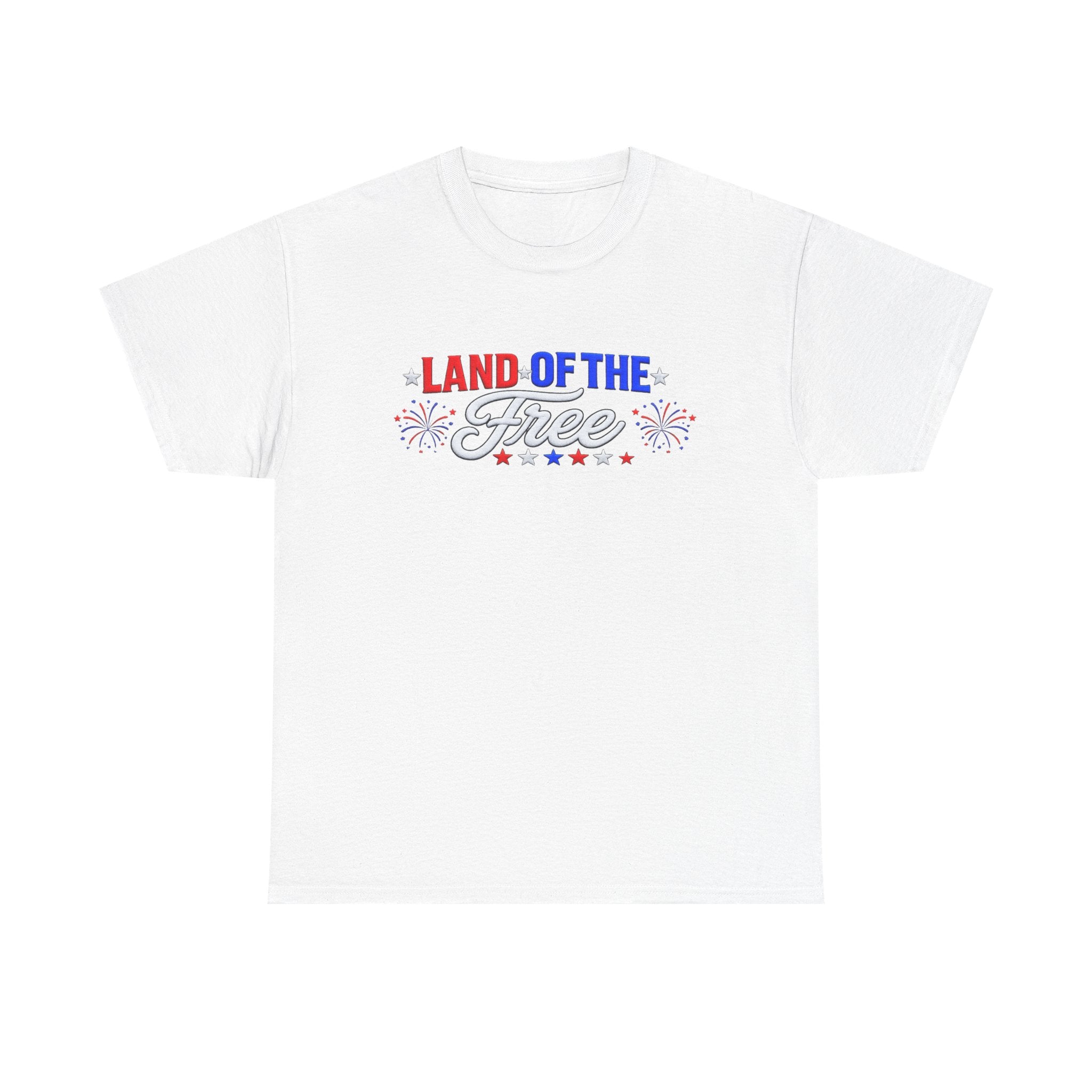 Land of the Free T-Shirt — Patriotic 4th of July Tee