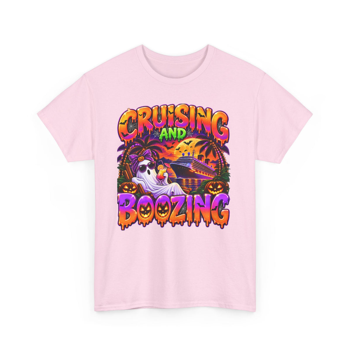 Cruising and Boozing Halloween Tee