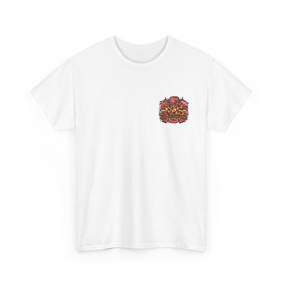 Arsenal Football Club Crest Graphic T-Shirt