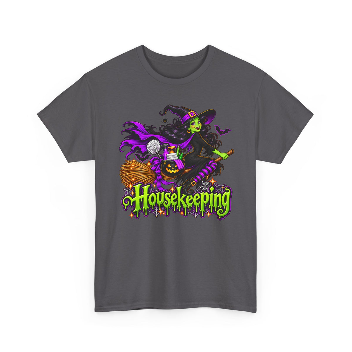 Housekeeping Witch Halloween T-Shirt