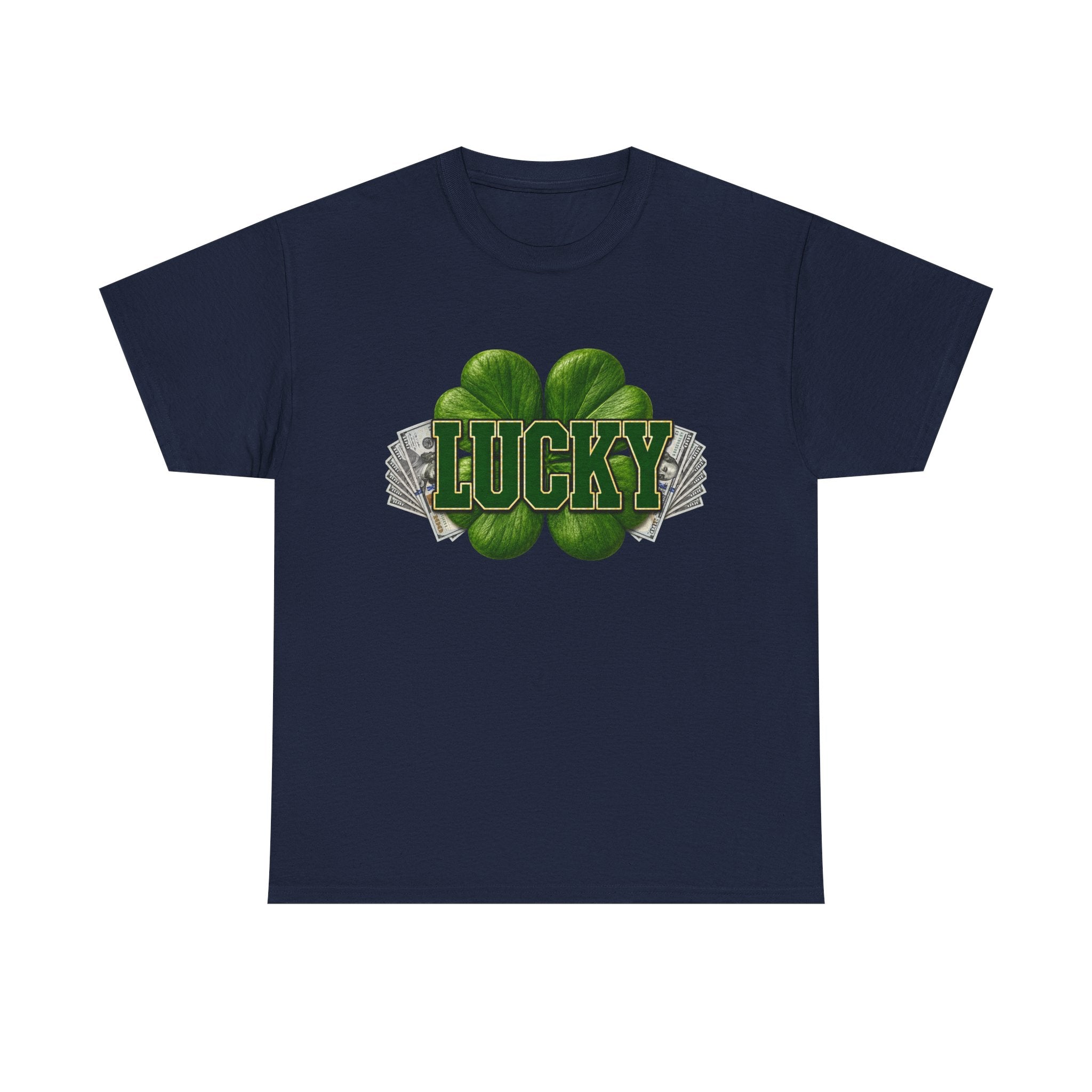 Lucky Shamrock T-Shirt — St. Patrick’s Day Clover Tee