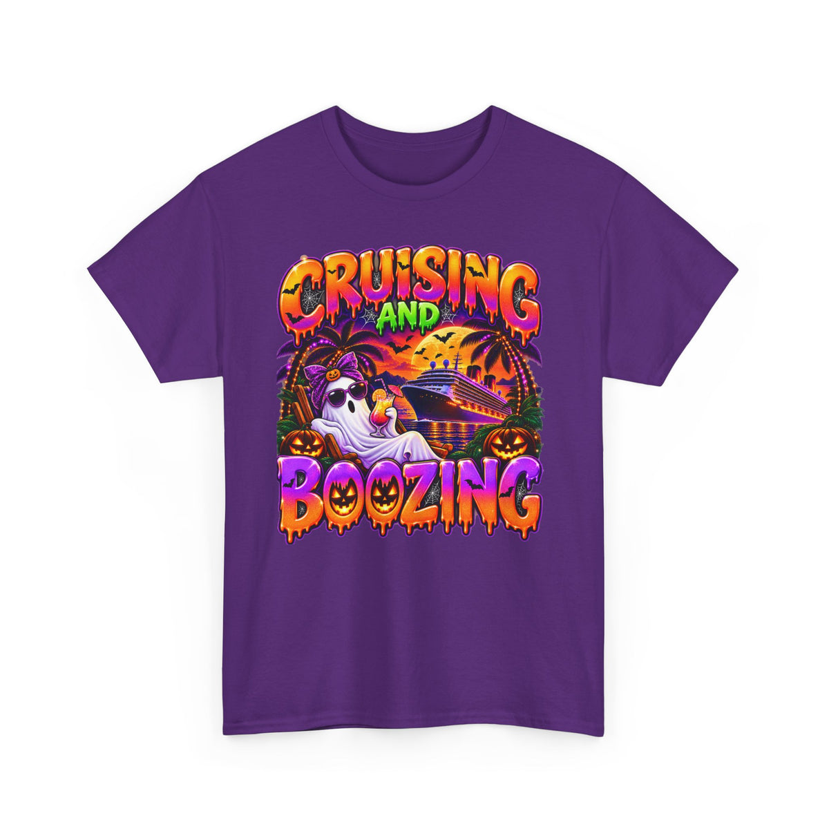 Cruising and Boozing Halloween Tee