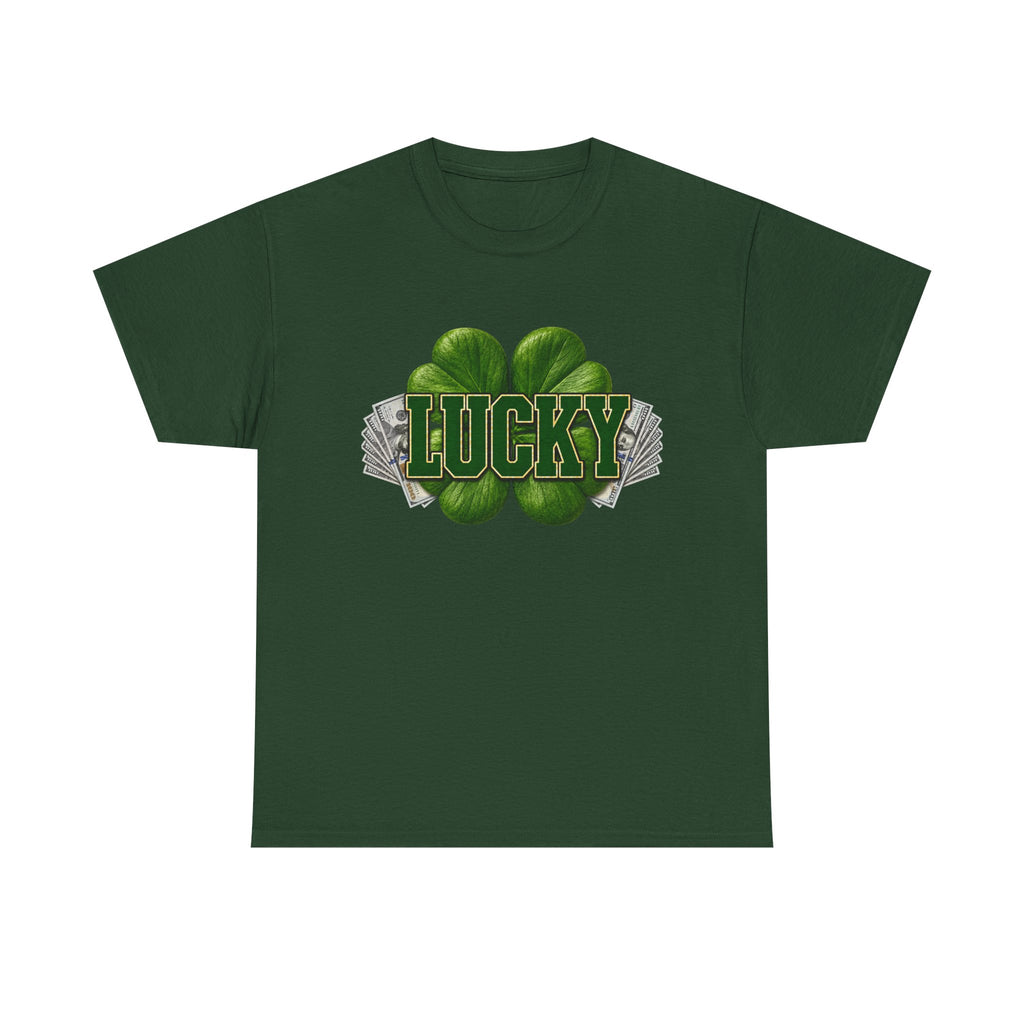 Lucky Shamrock T-Shirt — St. Patrick’s Day Clover Tee