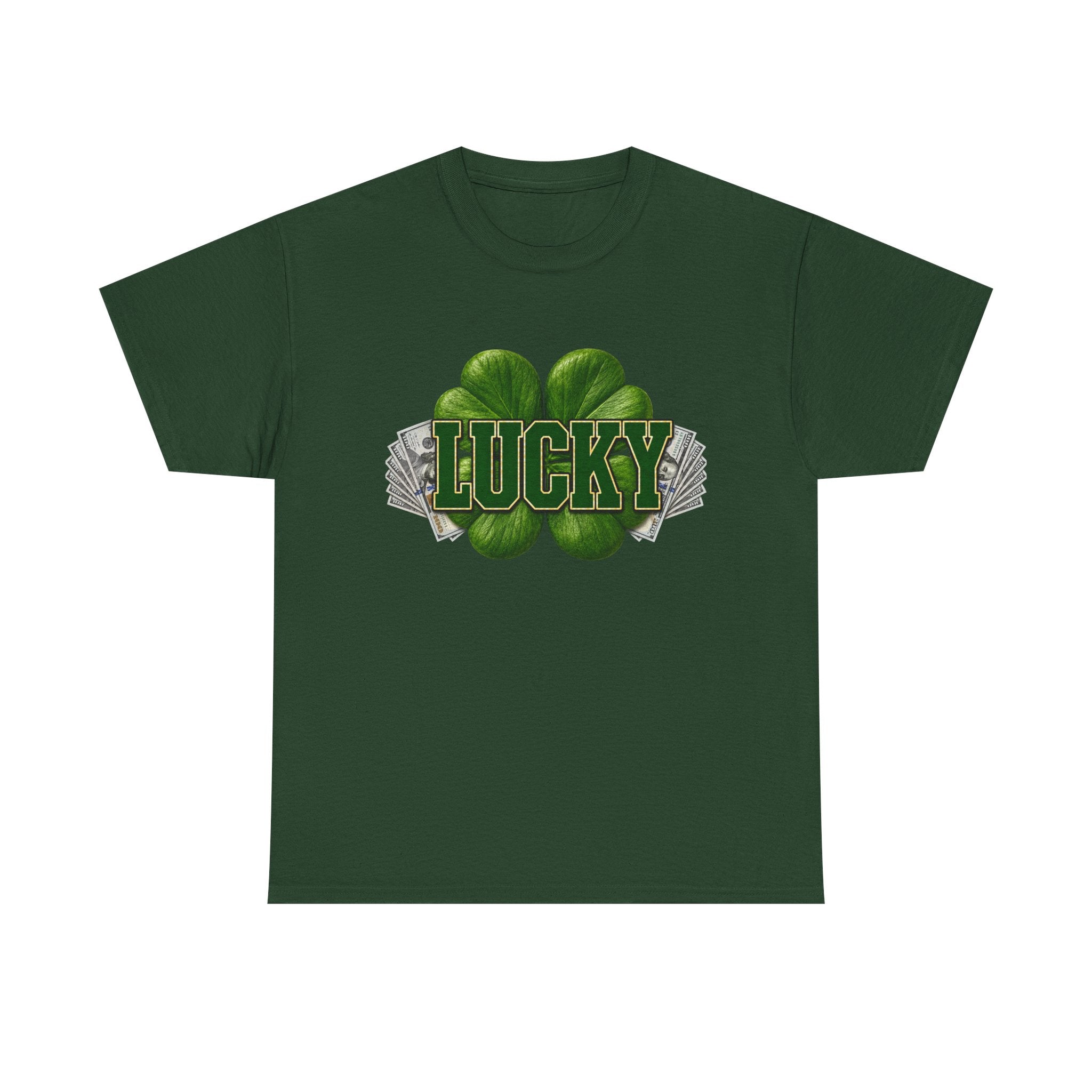 Lucky Shamrock T-Shirt — St. Patrick’s Day Clover Tee