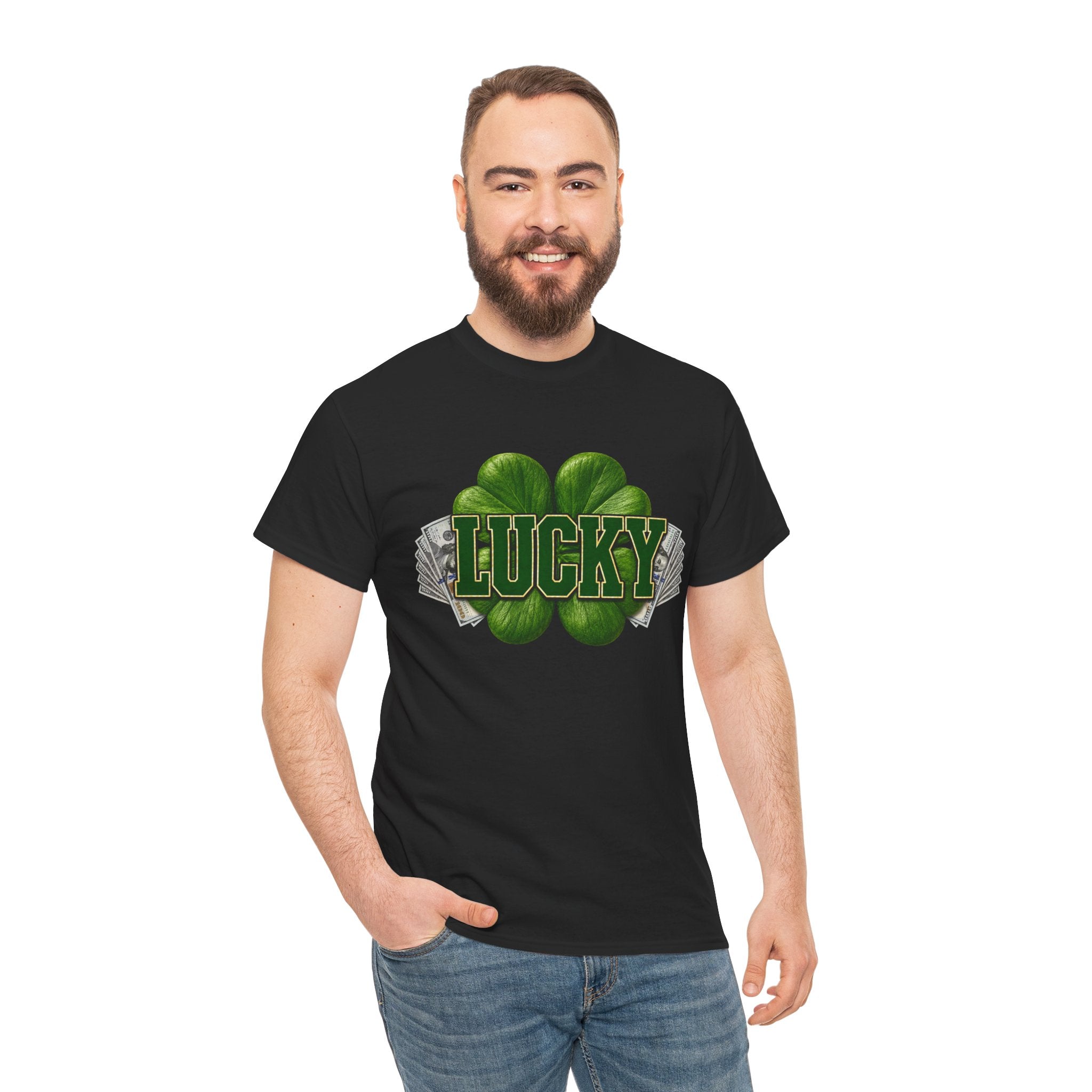 Lucky Shamrock T-Shirt — St. Patrick’s Day Clover Tee