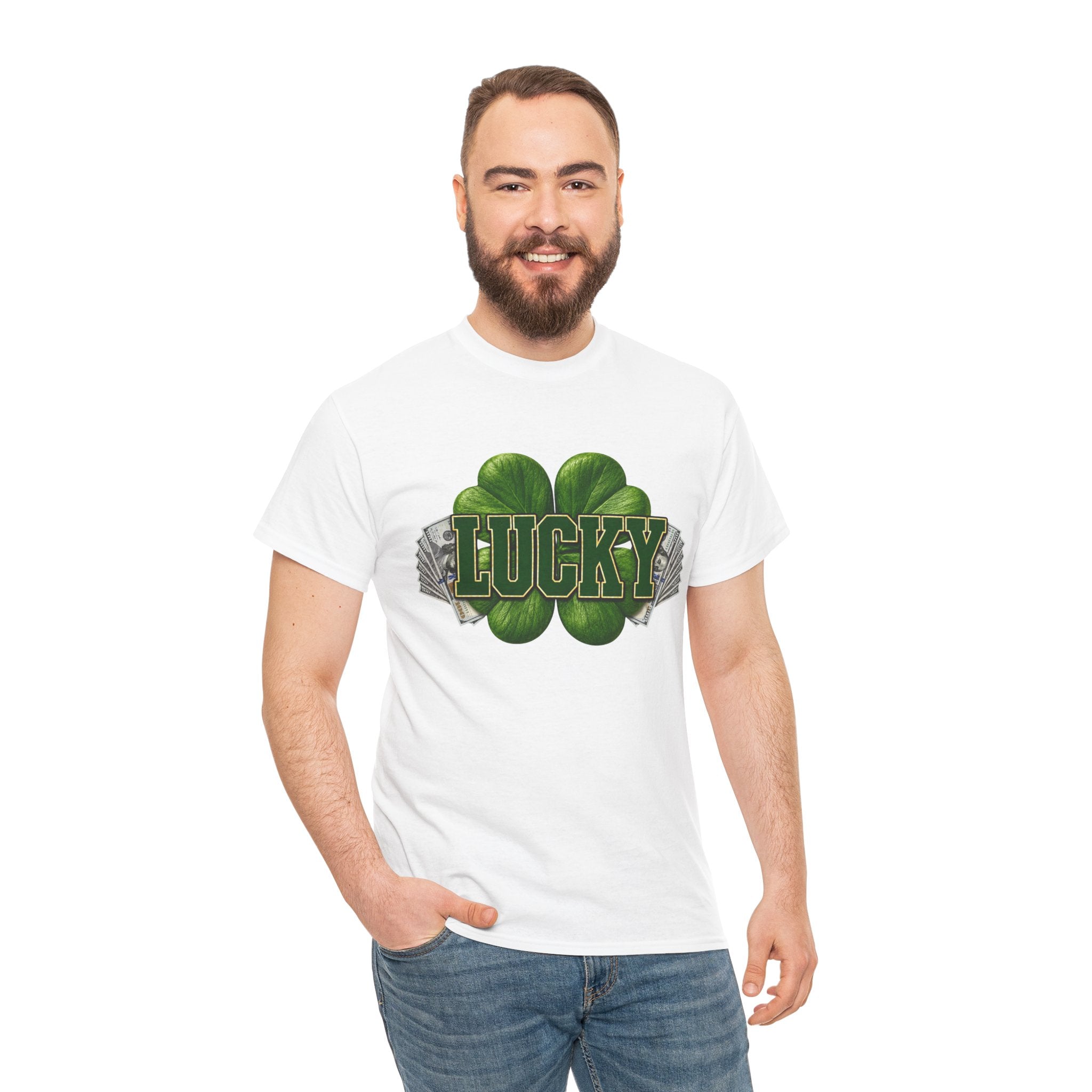 Lucky Shamrock T-Shirt — St. Patrick’s Day Clover Tee