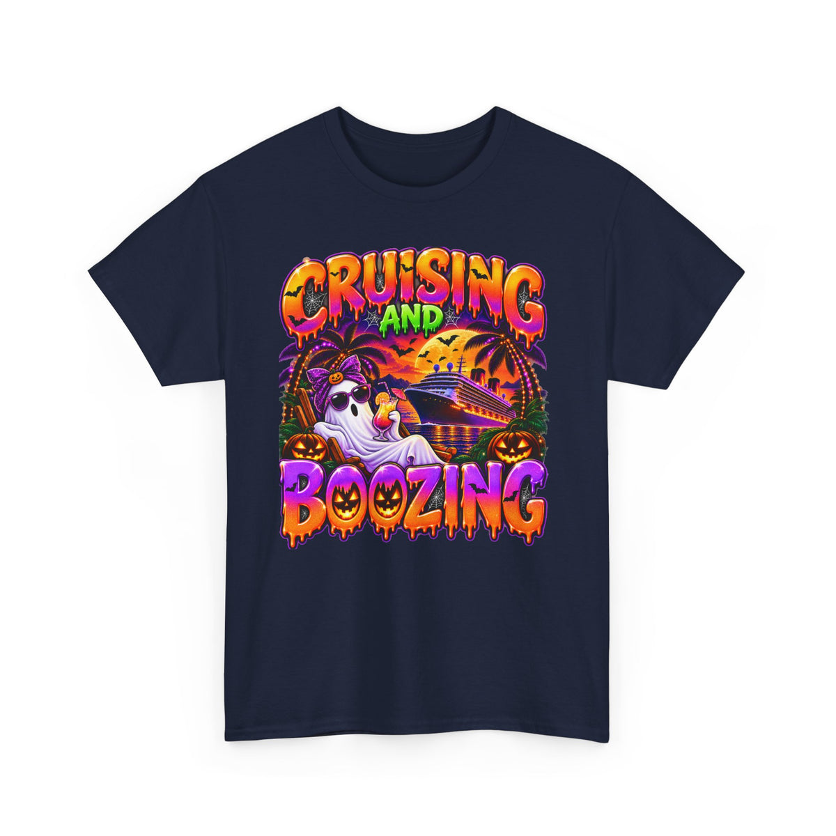 Cruising and Boozing Halloween Tee