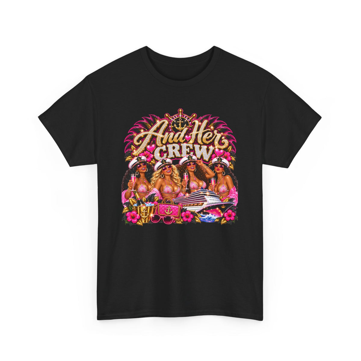 And Her Crew T-Shirt — Cruise Graphic Tee