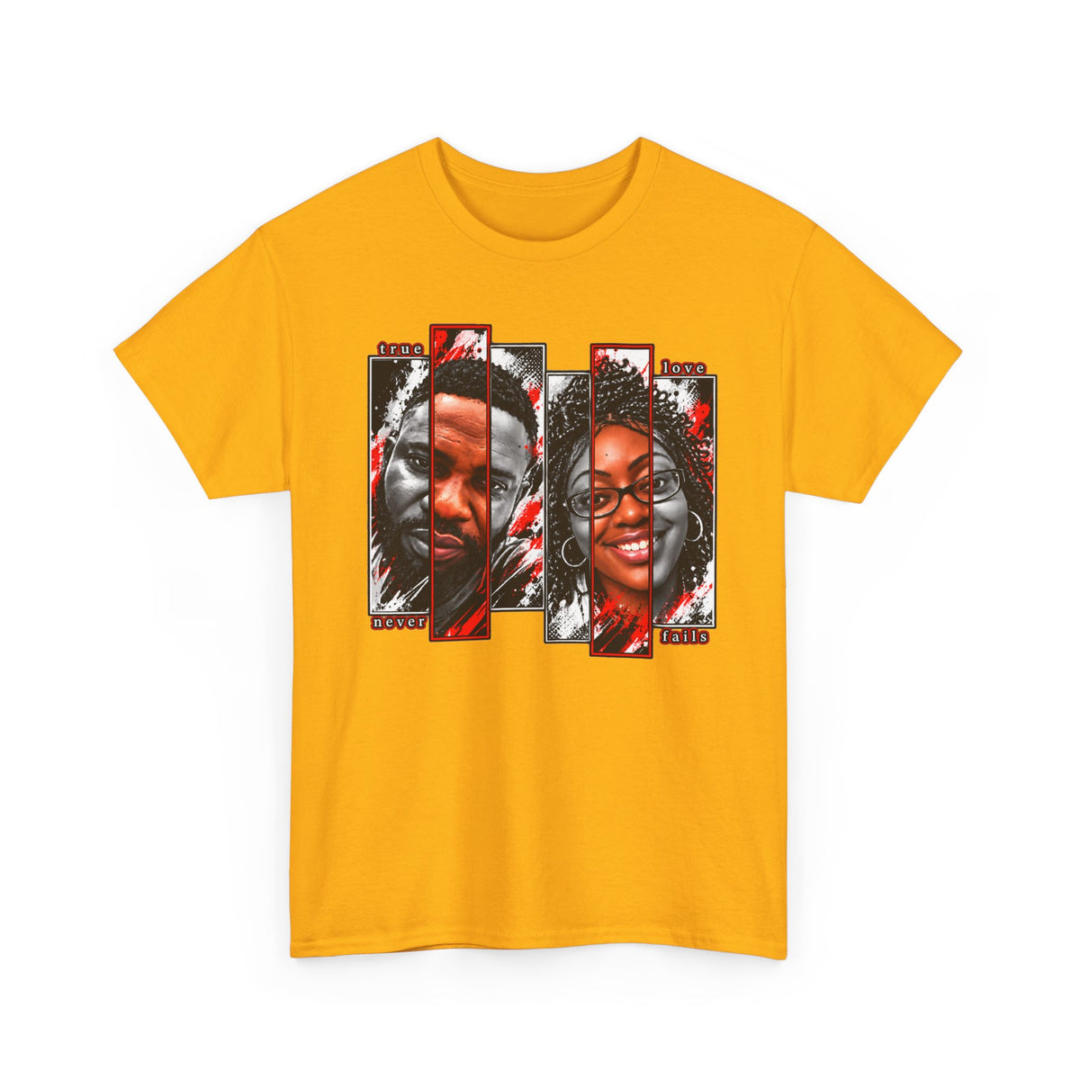 Black Love Portrait Graphic T-Shirt