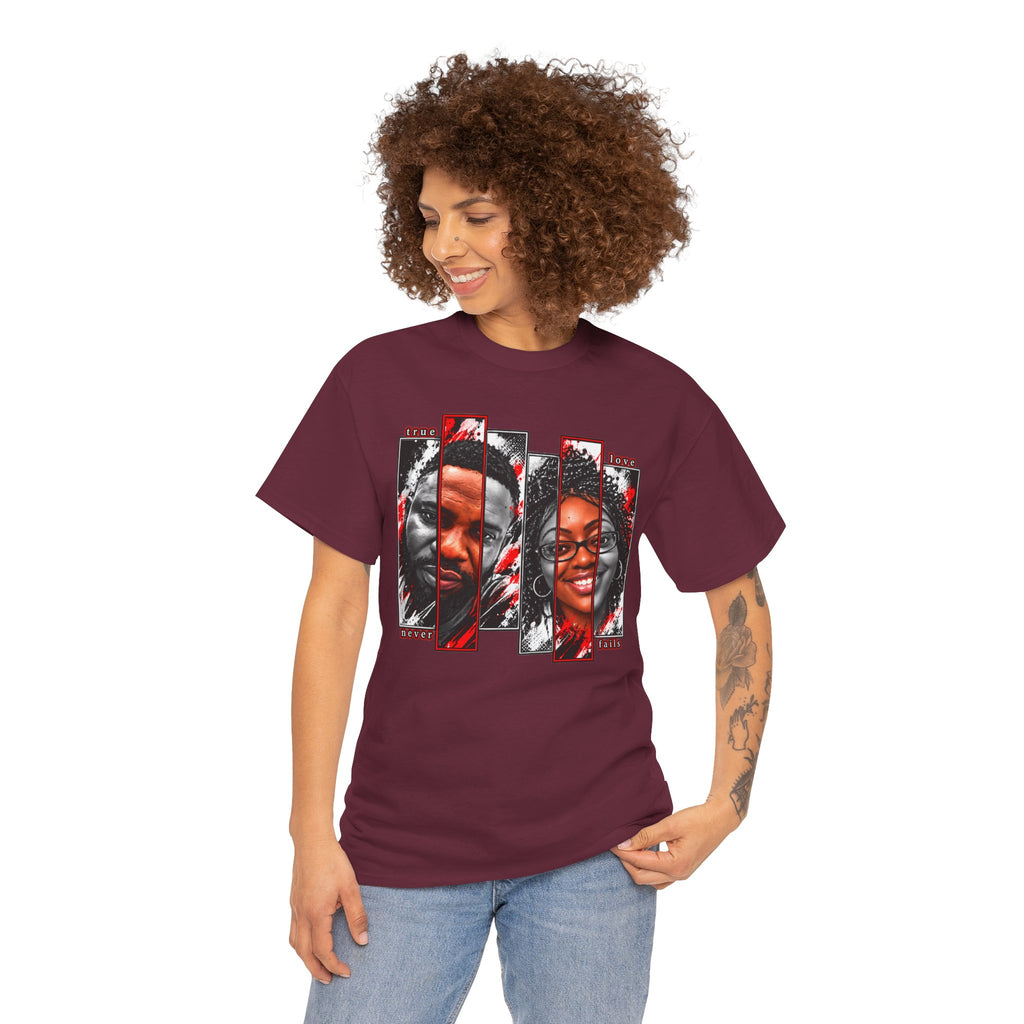 Black Love Portrait Graphic T-Shirt