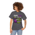 Sorry Ladies All Sold Out Eggplant Funny Graphic Tee — Funny Veggie Joke T-Shirt