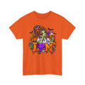 Witchy Halloween Tee — Green Witch, Pumpkins & 'LPN' Candy Gothic Shirt
