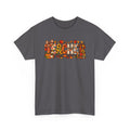 Teacher Fall Floral T‑Shirt — Autumn Leaves & Pumpkin Classroom Tee