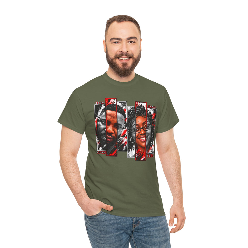 Black Love Portrait Graphic T-Shirt