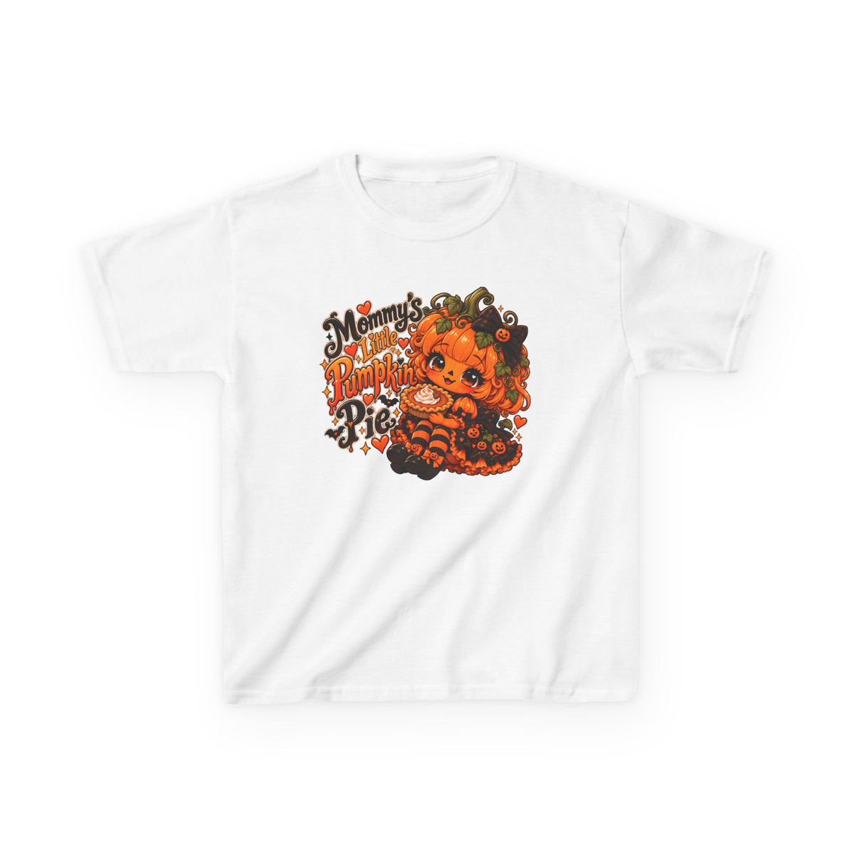Kids T-Shirt — "Mommy's Pumpkin Pie" Cute Halloween Pumpkin Kid Tee