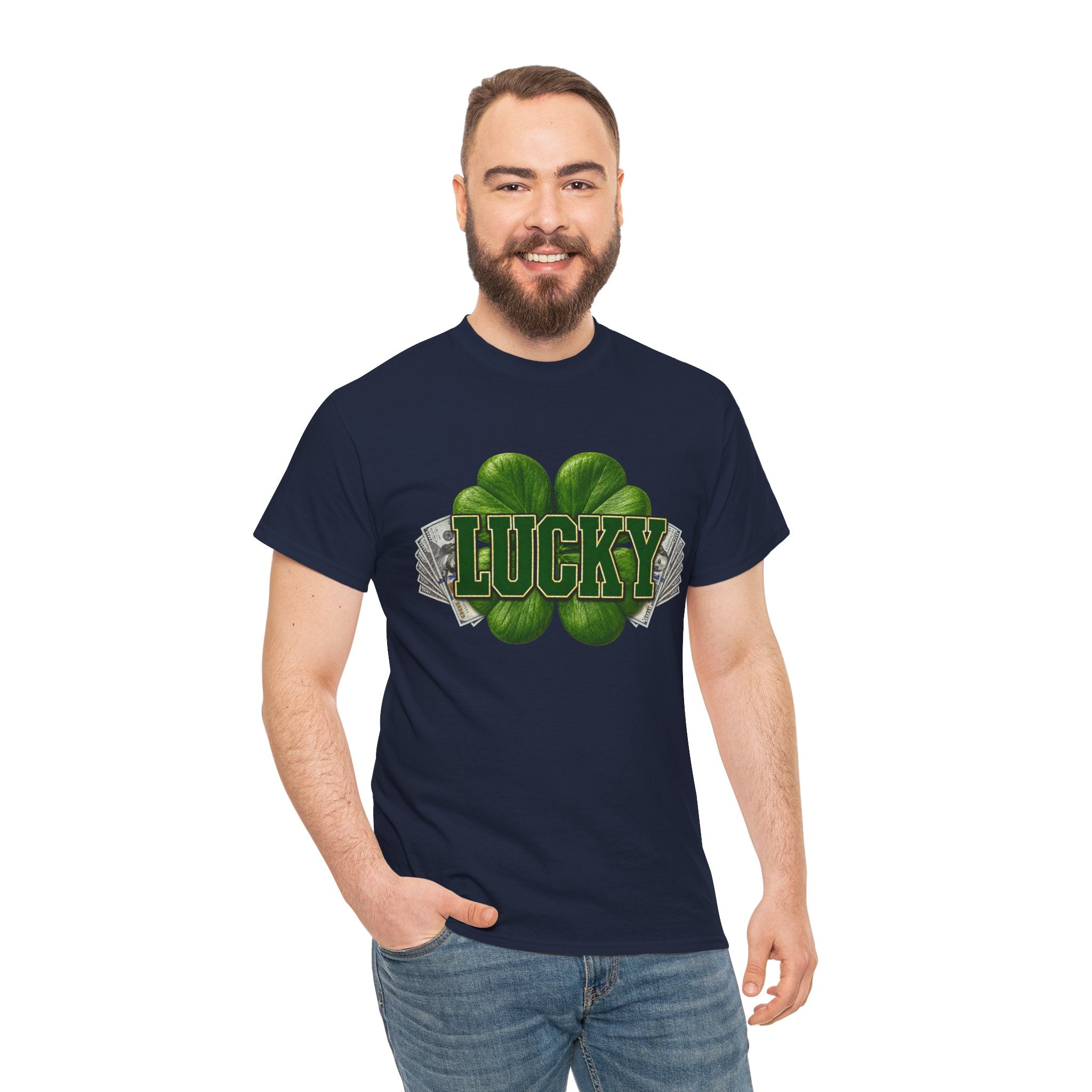 Lucky Shamrock T-Shirt — St. Patrick’s Day Clover Tee