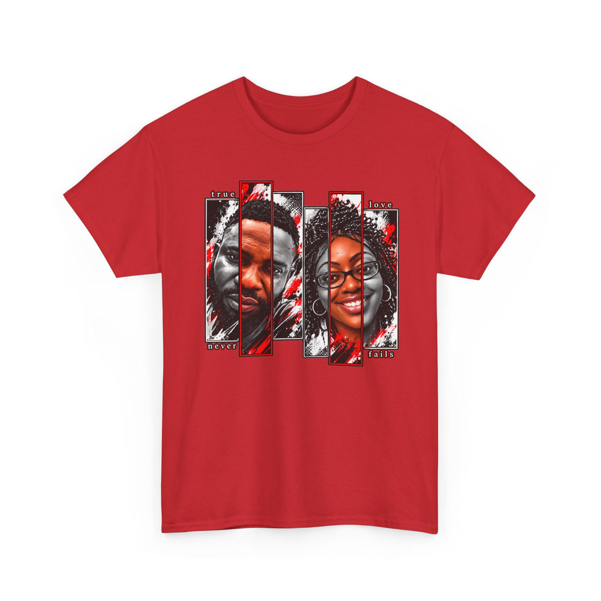 Black Love Portrait Graphic T-Shirt