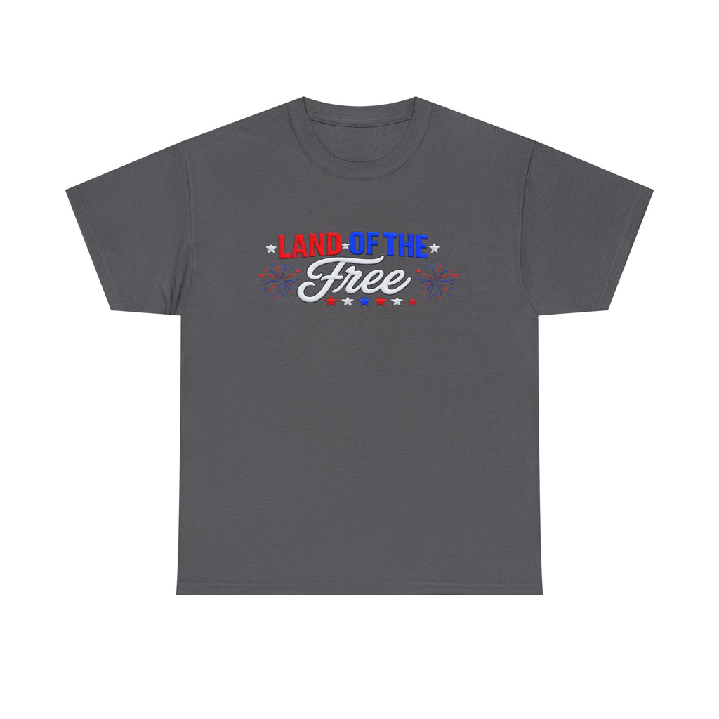 Land of the Free T-Shirt — Patriotic 4th of July Tee
