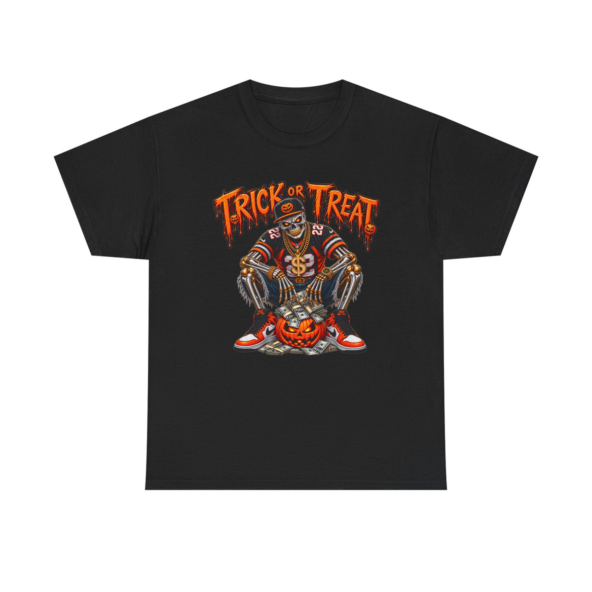 Trick or Treat Skeleton Streetwear Tee