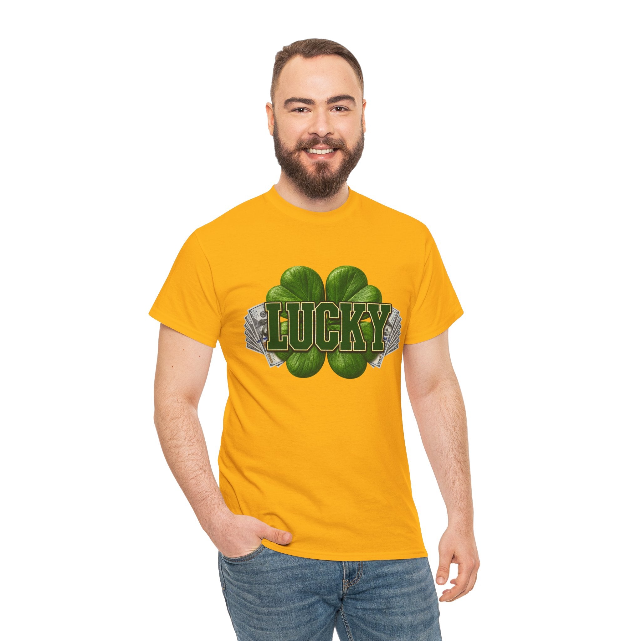 Lucky Shamrock T-Shirt — St. Patrick’s Day Clover Tee