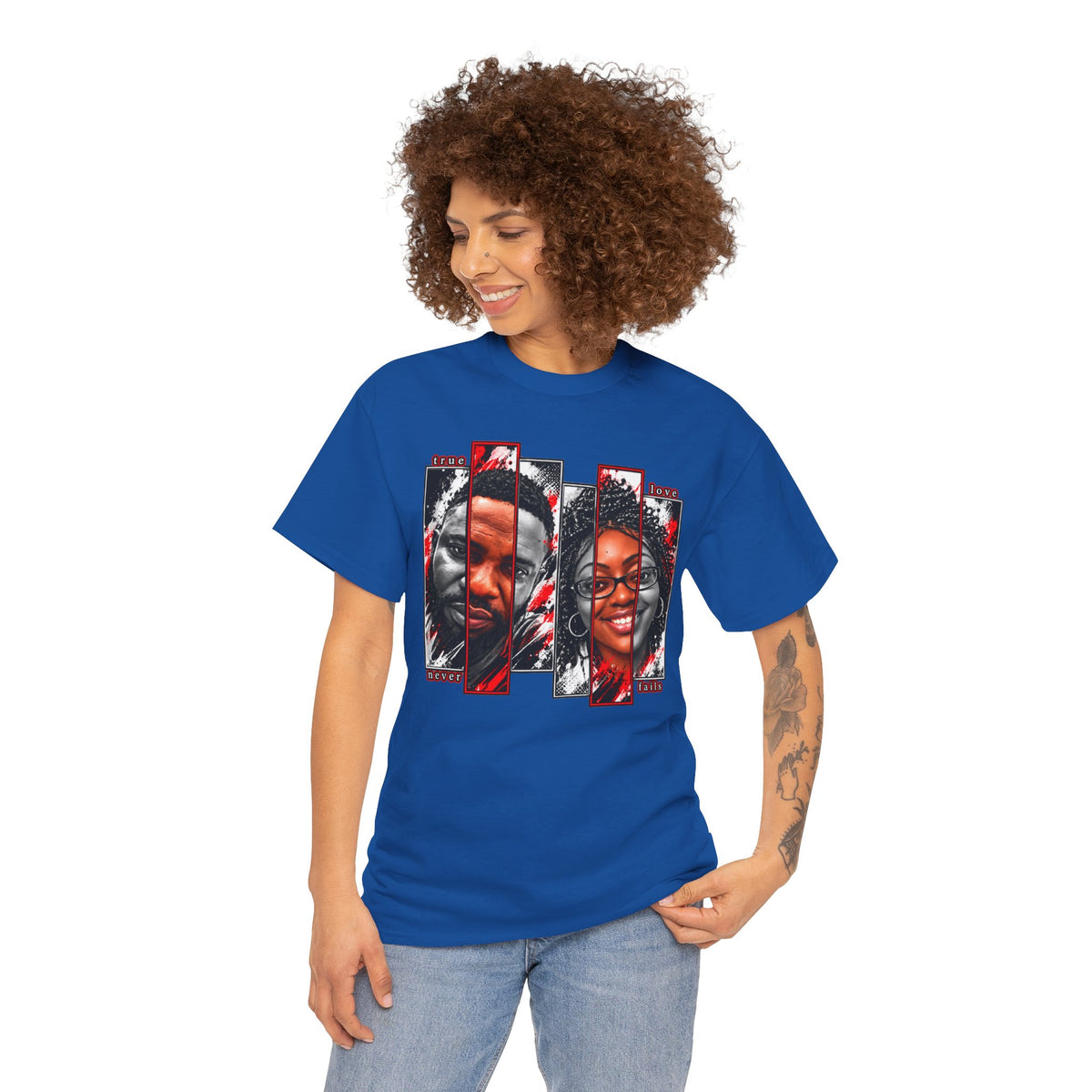 Black Love Portrait Graphic T-Shirt