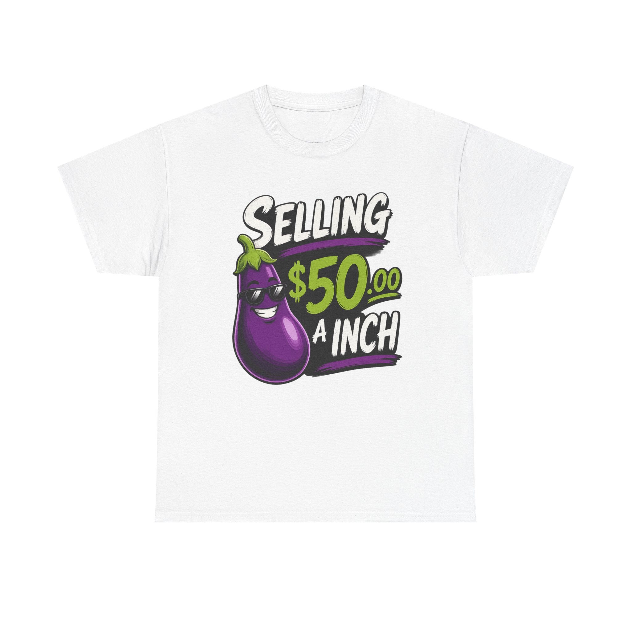 Selling 50.00 a Inch Eggplant T-Shirt