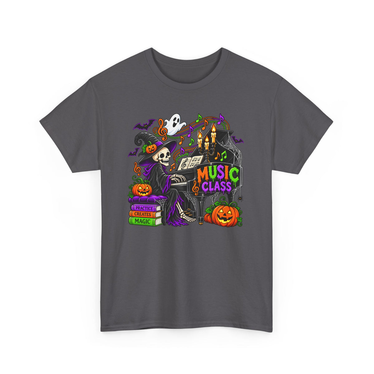 Witch Music Class T-Shirt — Halloween Music Teacher Tee