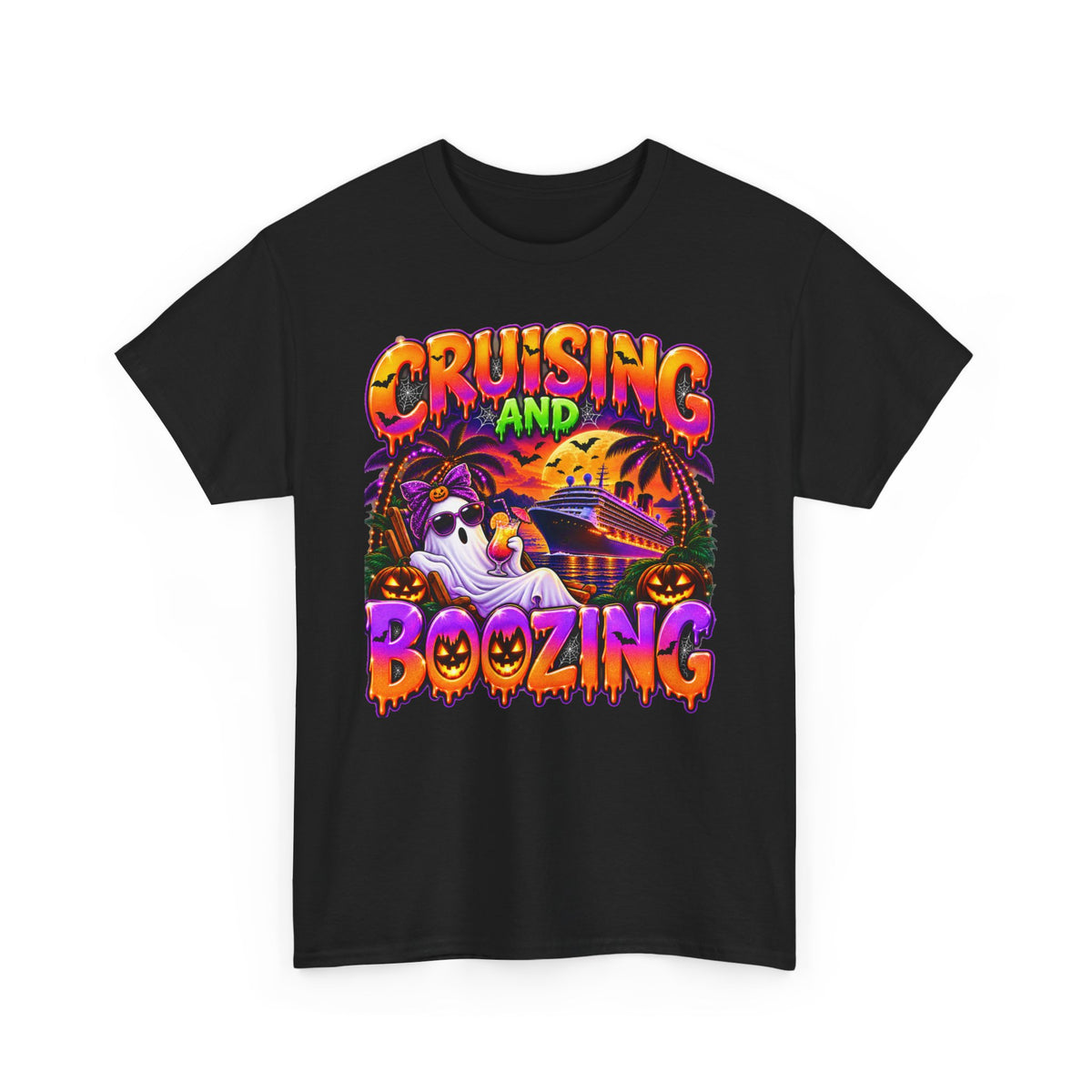 Cruising and Boozing Halloween Tee