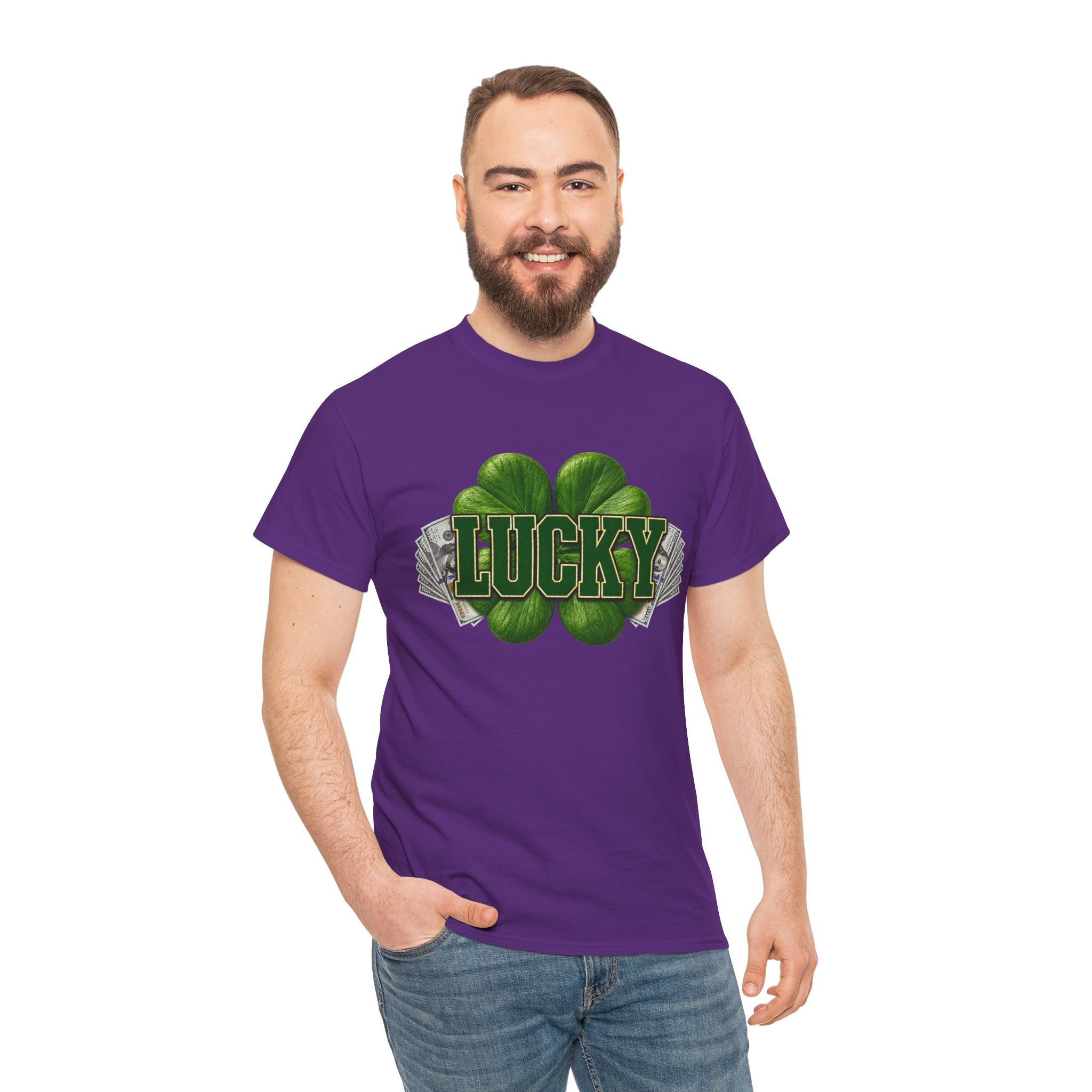 Lucky Shamrock T-Shirt — St. Patrick’s Day Clover Tee