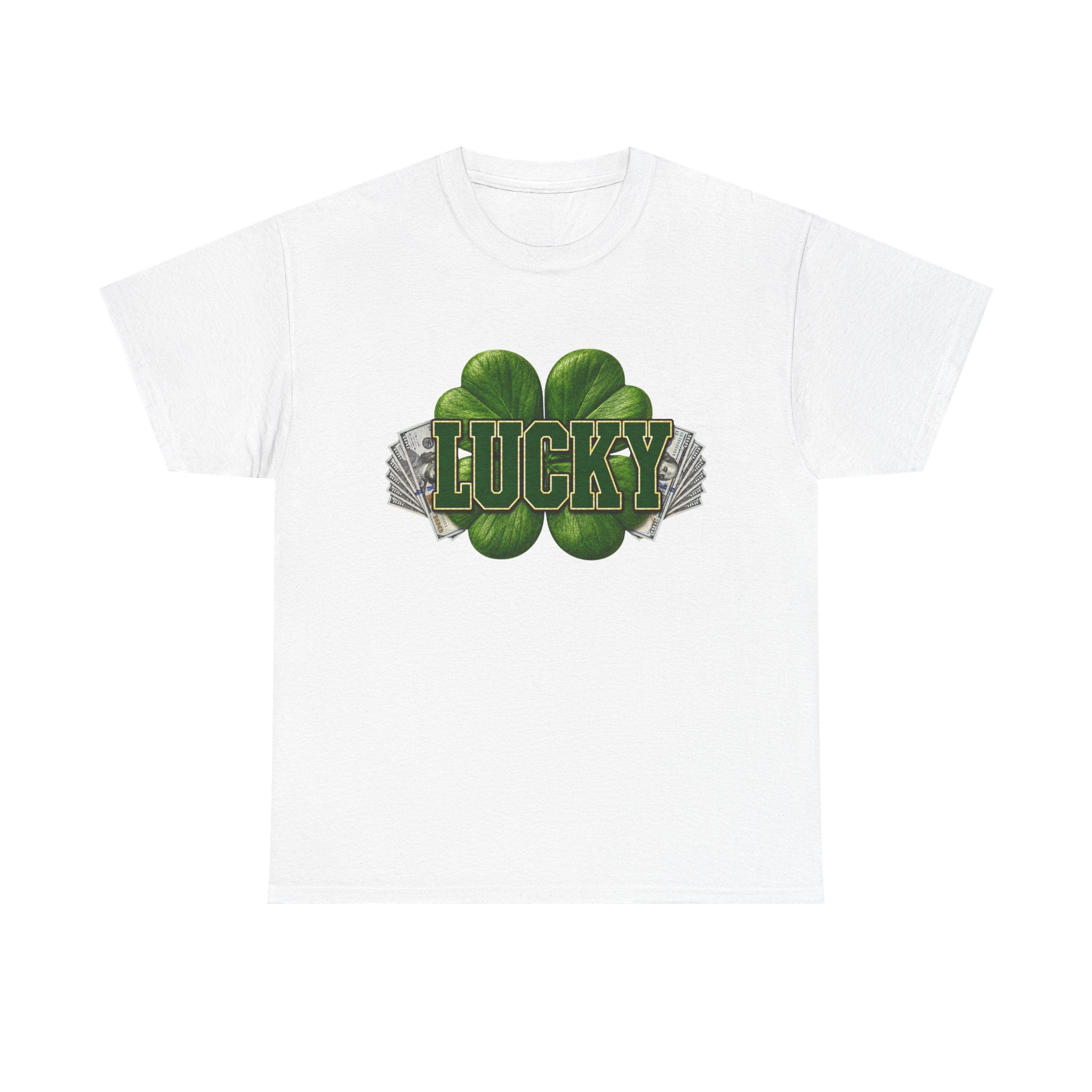 Lucky Shamrock T-Shirt — St. Patrick’s Day Clover Tee