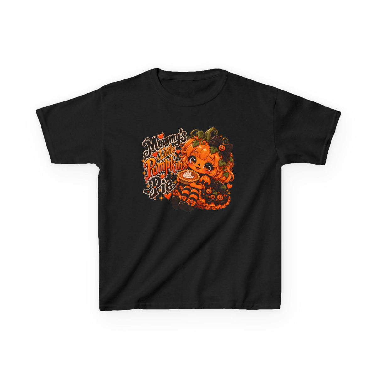 Kids T-Shirt — "Mommy's Pumpkin Pie" Cute Halloween Pumpkin Kid Tee