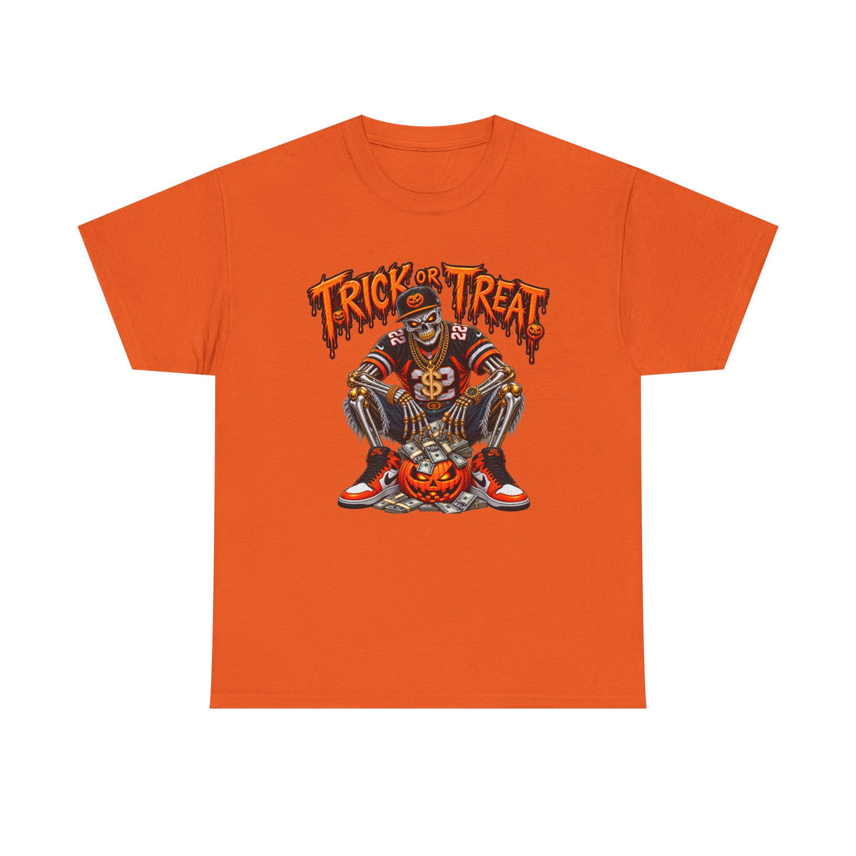 Trick or Treat Skeleton Streetwear Tee