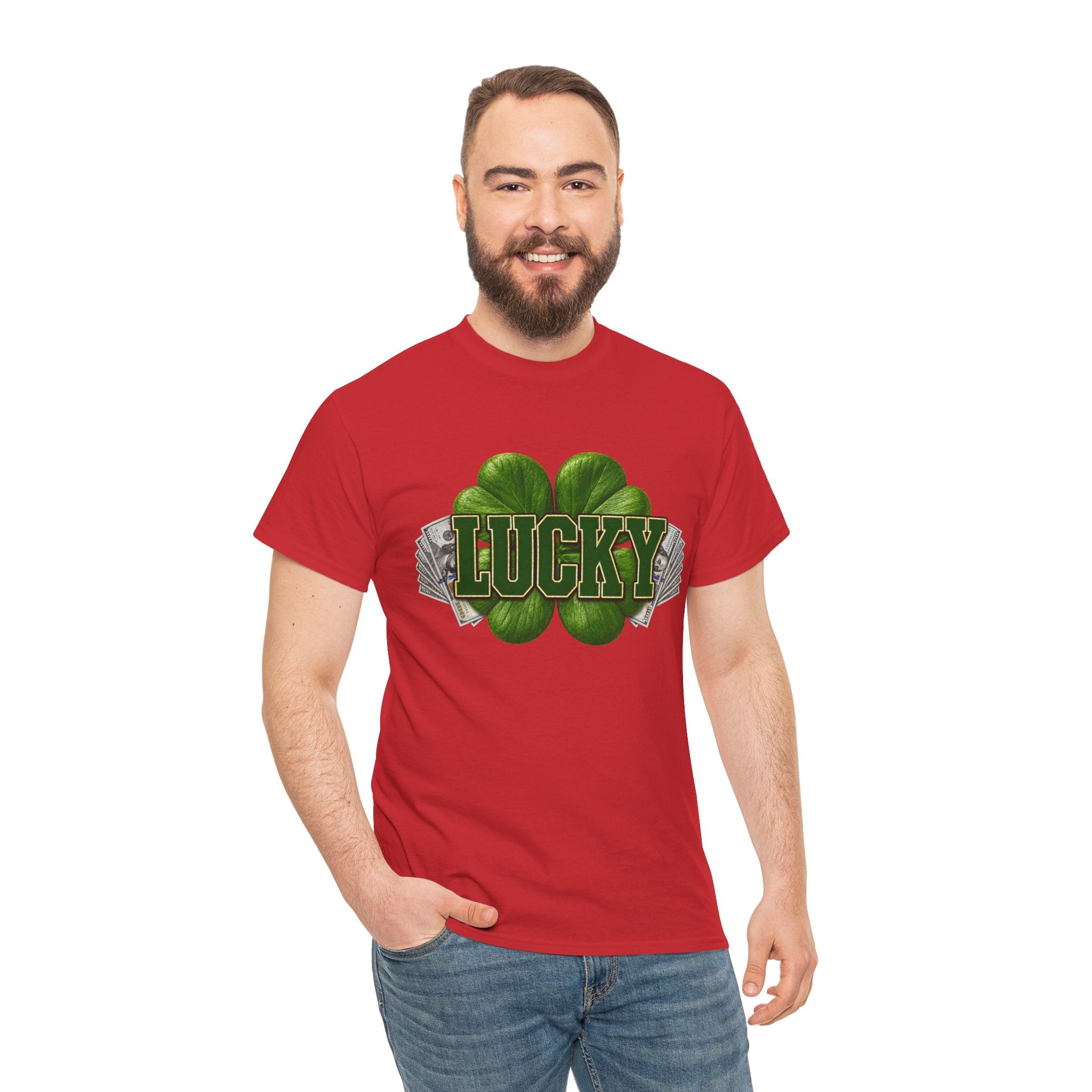 Lucky Shamrock T-Shirt — St. Patrick’s Day Clover Tee
