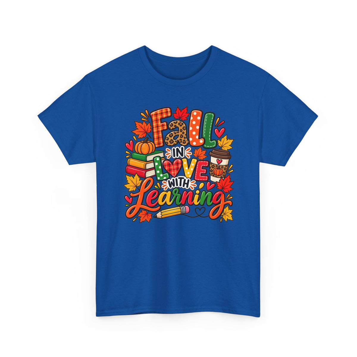Fall "In Love With Learning" T-Shirt