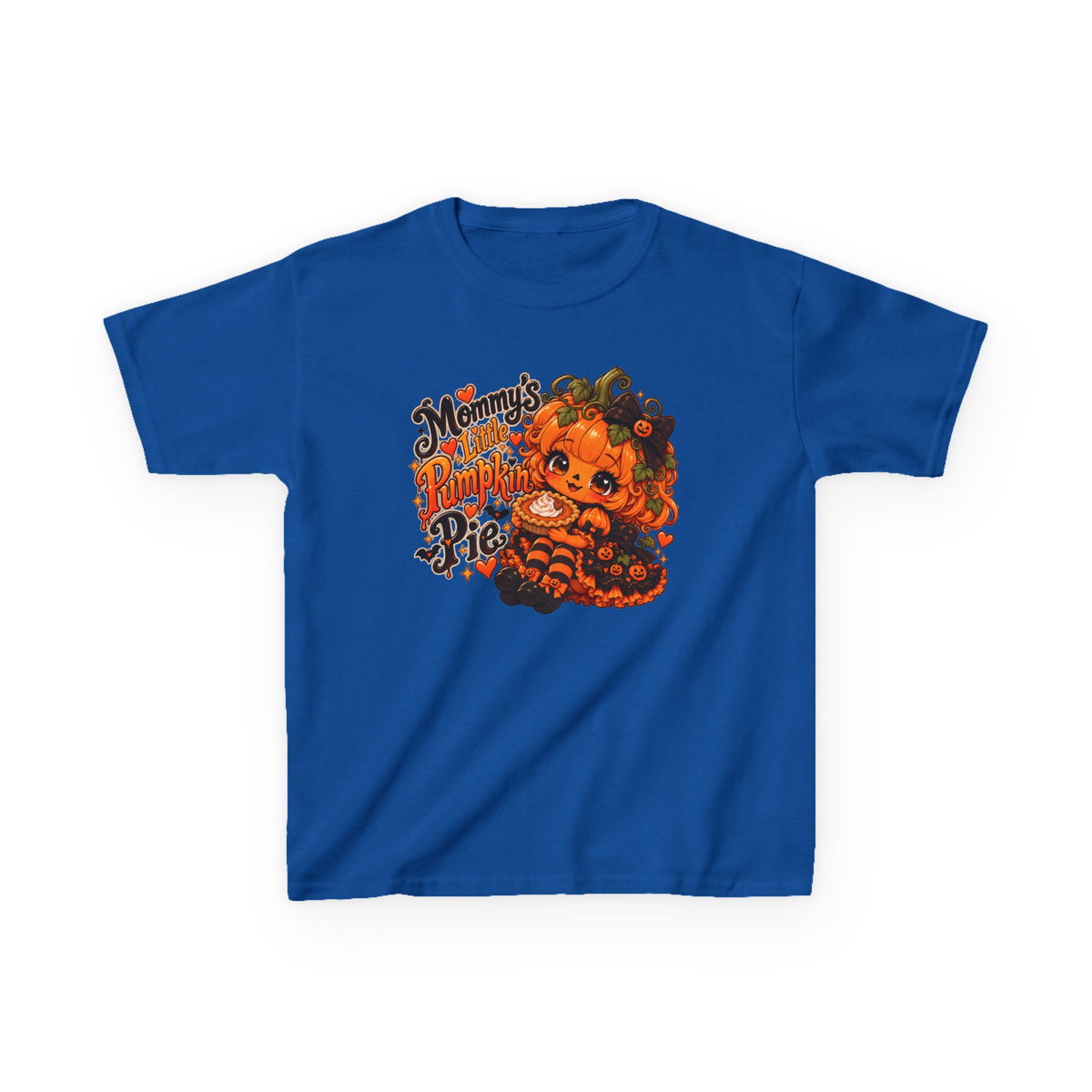 Kids T-Shirt — "Mommy's Pumpkin Pie" Cute Halloween Pumpkin Kid Tee