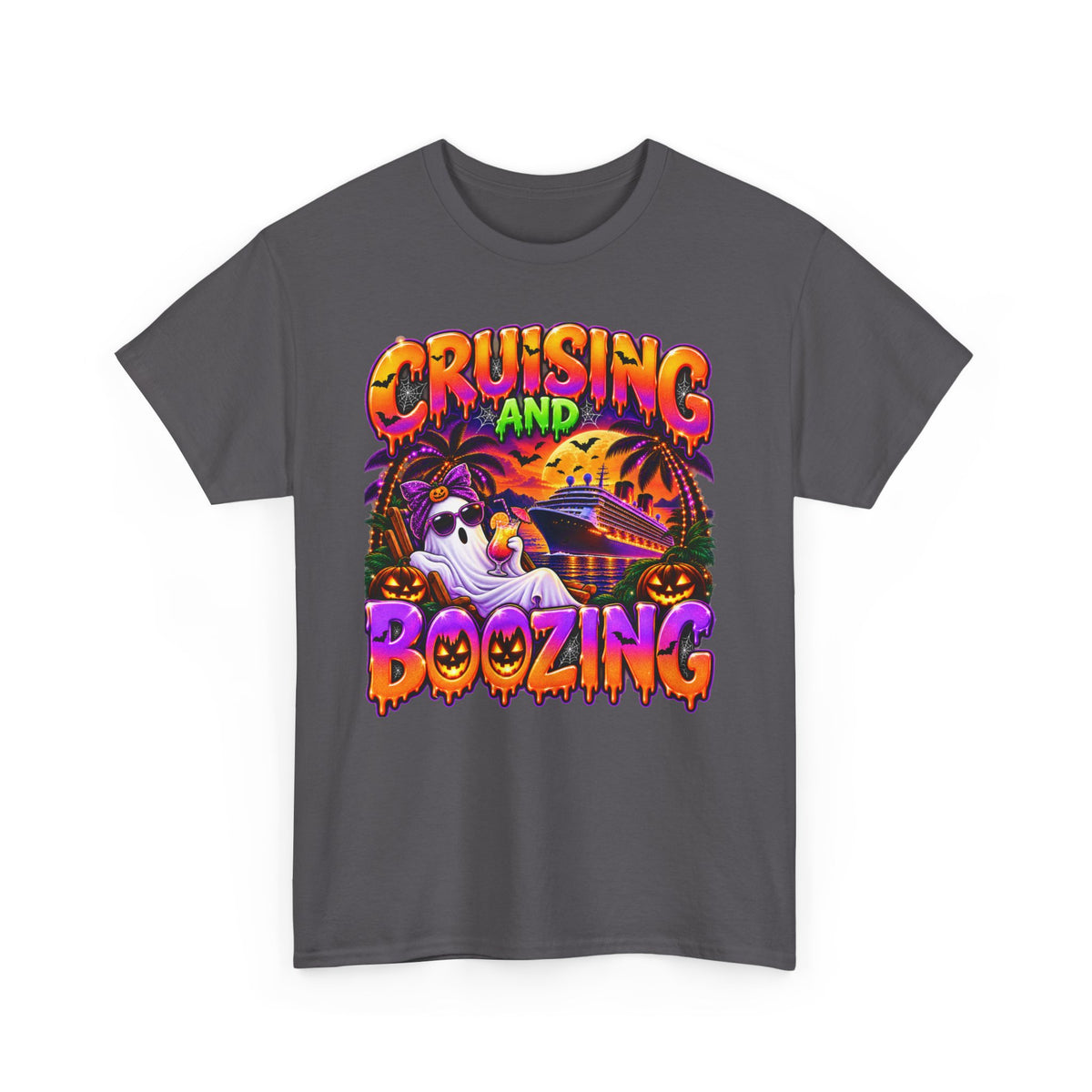 Cruising and Boozing Halloween Tee