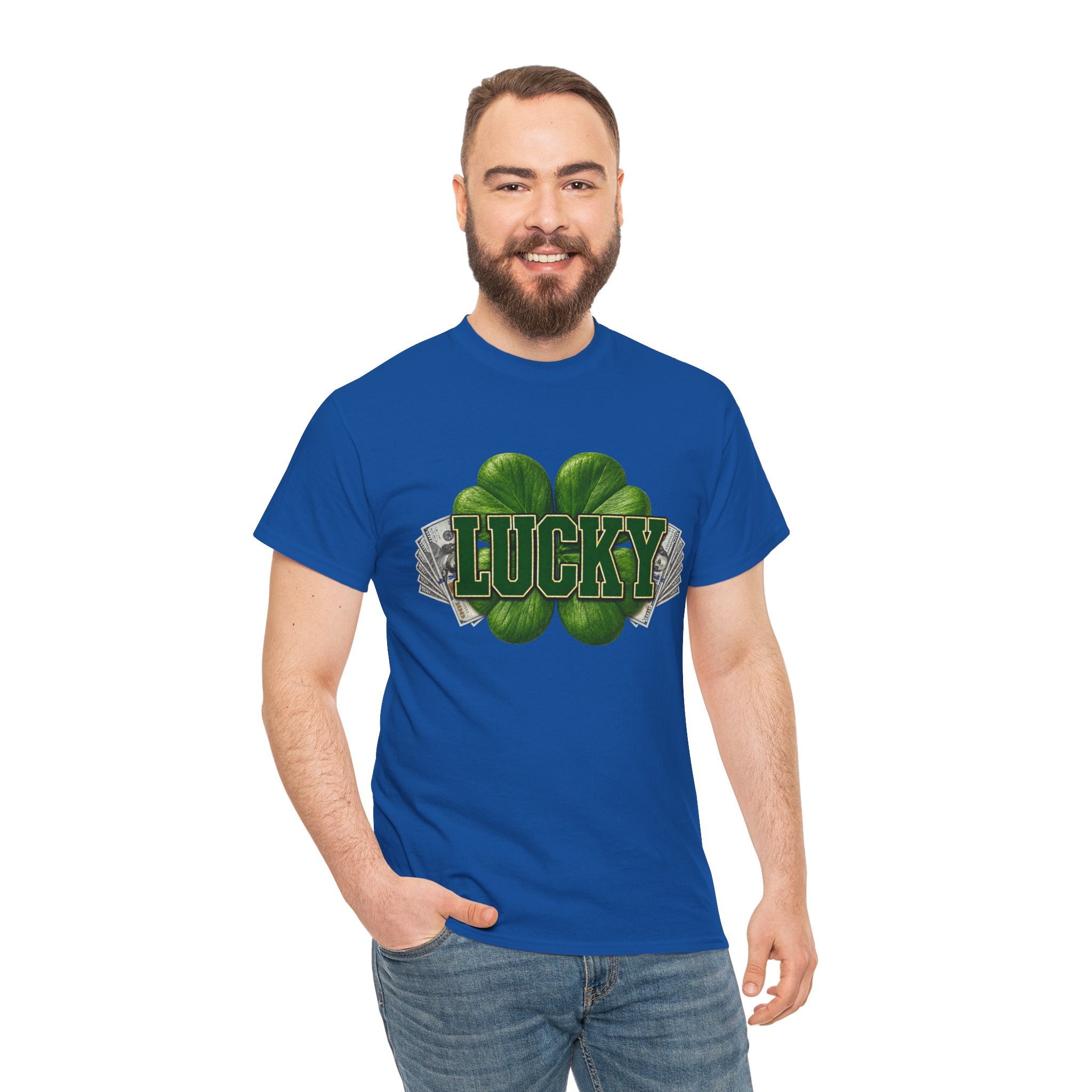Lucky Shamrock T-Shirt — St. Patrick’s Day Clover Tee