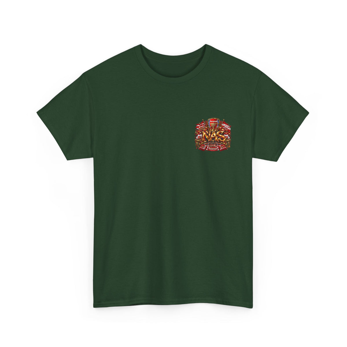 Arsenal Football Club Crest Graphic T-Shirt