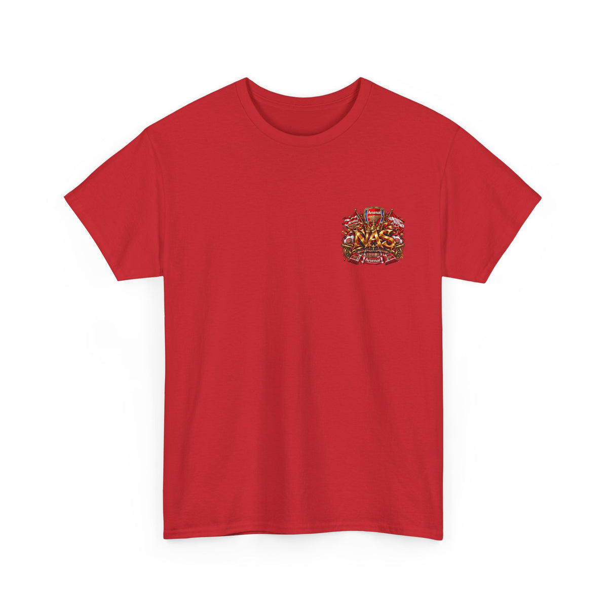Arsenal Football Club Crest Graphic T-Shirt