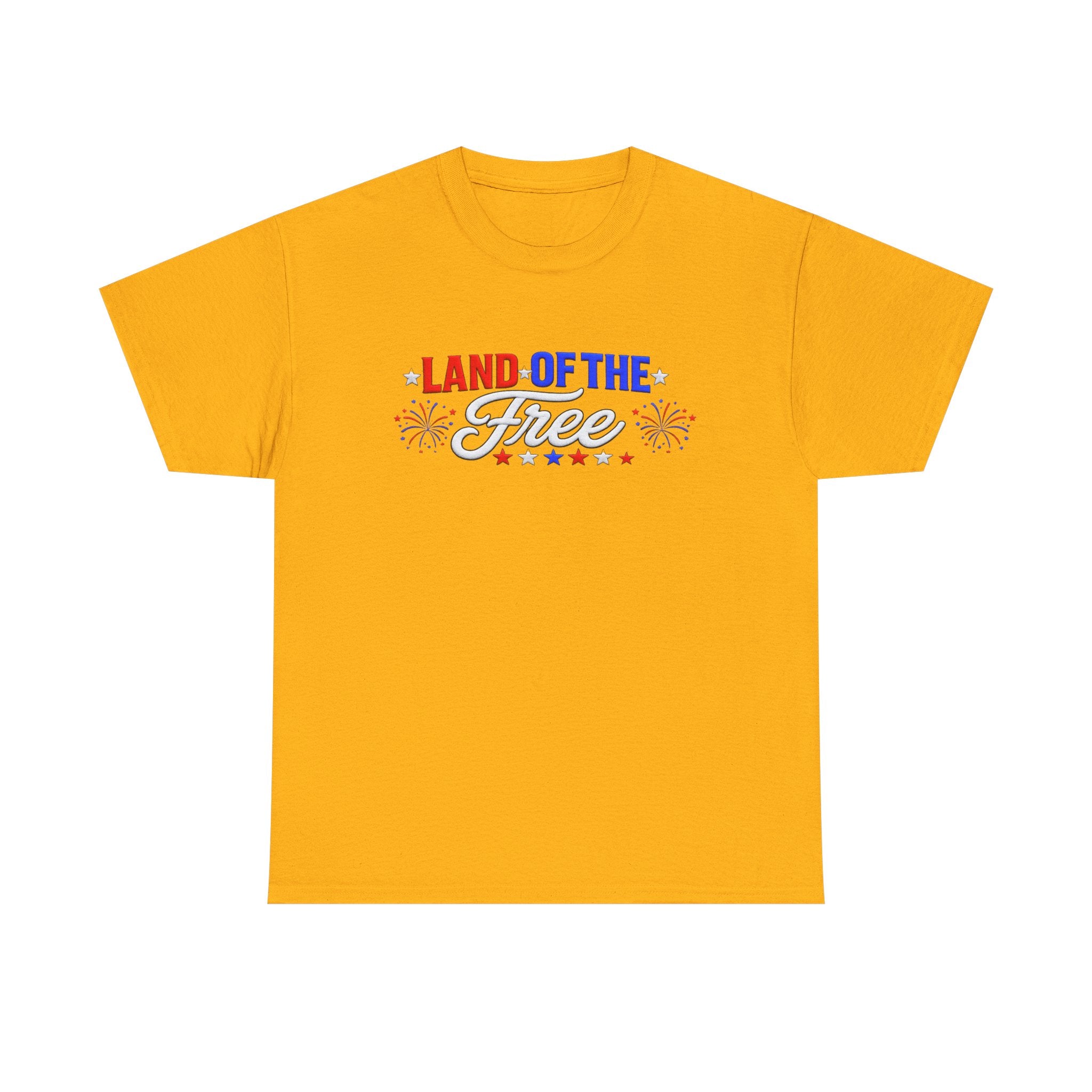 Land of the Free T-Shirt — Patriotic 4th of July Tee
