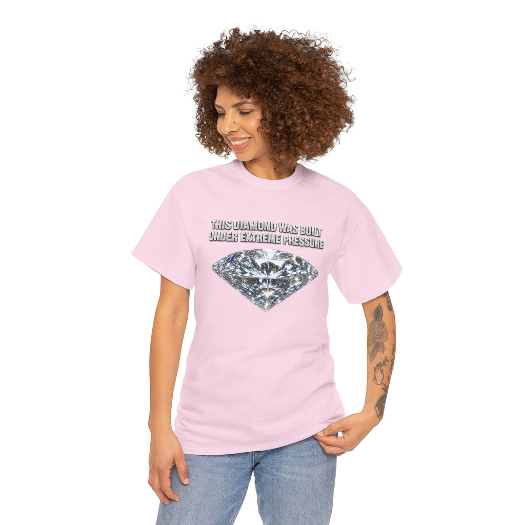 Diamond Under Pressure Graphic Tee — "This Diamond Was Cut Under Extreme Pressure"