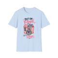 Put On Flops T-Shirt — Cute Shopping Flip-Flop Graphic Tee